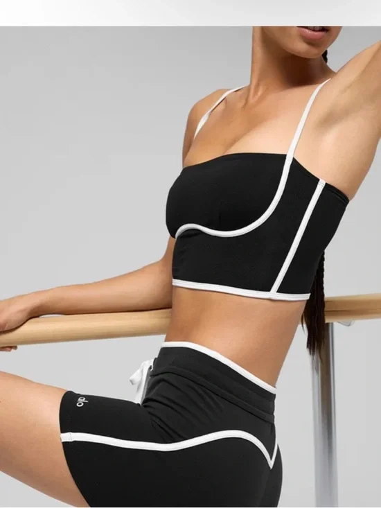 ALO Airbrush Streamlined Bra Tank NEW - Picture 2 of 5